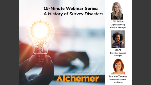 A History of Survey Disasters (EU)