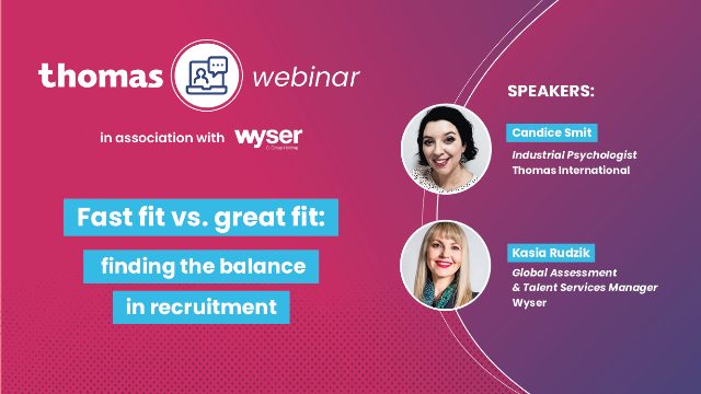 Fast fit vs. great fit: finding the balance in recruitment