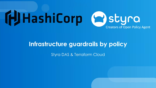 Validate Terraform Infrastructure using Styra and Terraform Cloud