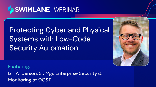 Protecting Cyber and Physical Systems with Low-Code Security Automation