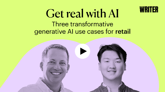 Get real with AI: three transformative generative AI use cases for retail