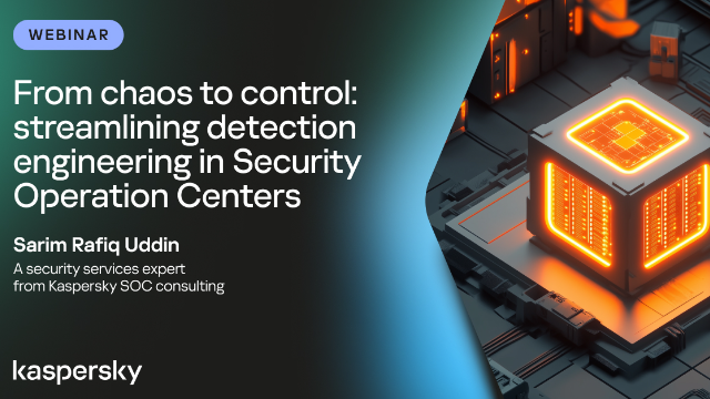 From chaos to control: streamlining detection engineering in Security Operation Centers