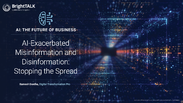 AI-Exacerbated Misinformation and Disinformation: Stopping the Spread