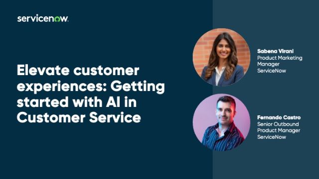 Elevate customer experiences: Getting started…