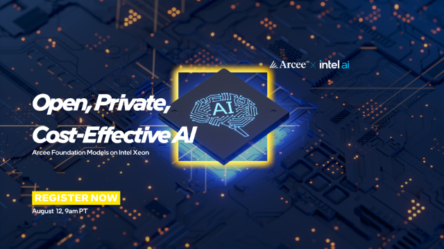 Open, Private, Cost-Effective AI: Arcee.ai Foundation Models on Intel Xeon