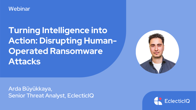 Turning Intelligence into Action: Disrupting…