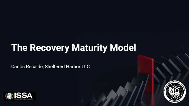 The Recovery Maturity Model