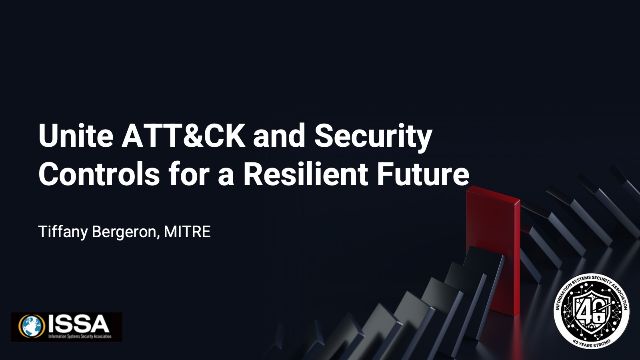 Unite ATT&CK and Security Controls for a Resilient Future