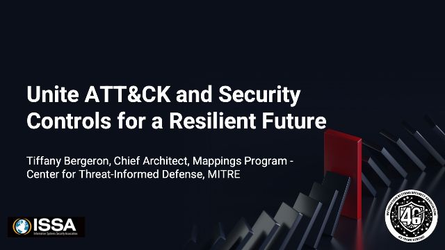 Unite ATT&CK and Security Controls for a Resilient Future