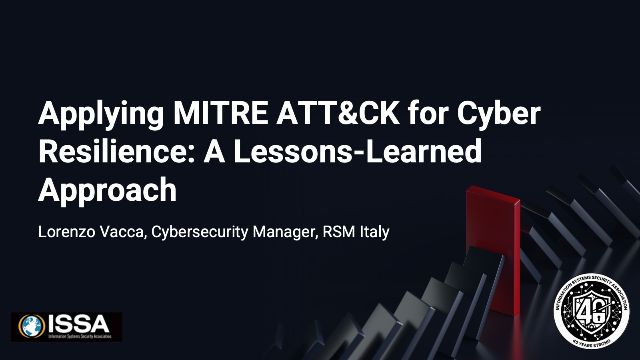 Applying MITRE ATT&CK for Cyber Resilience: A Lessons-Learned Approach