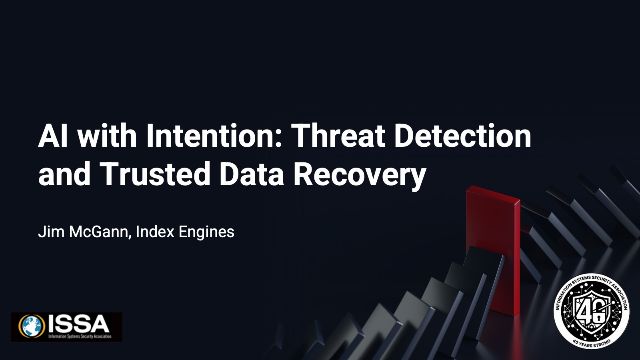 AI with Intention: Threat Detection and Trusted Data Recovery