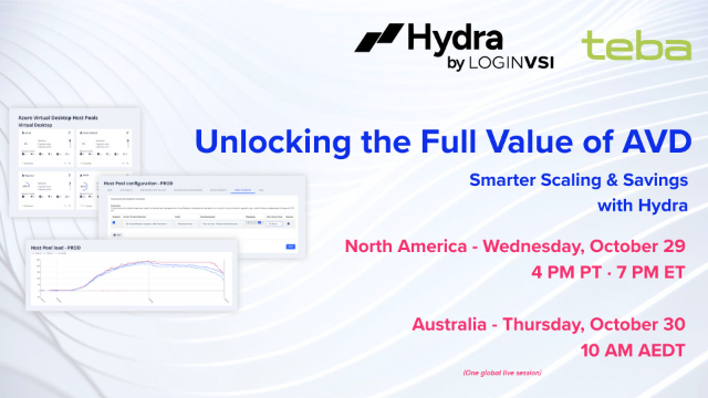Unlocking the Full Value of AVD: Smarter Scaling & Savings with Hydra