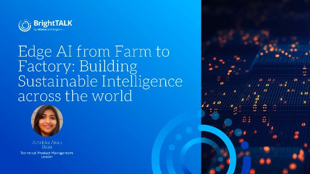 Edge AI from Farm to…