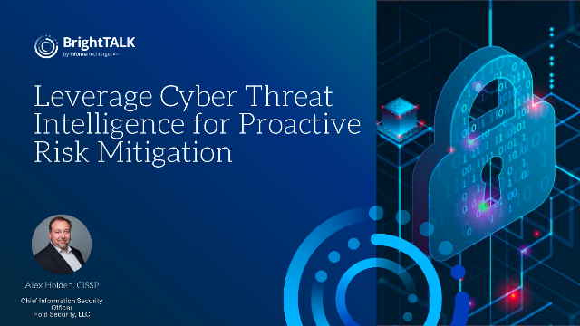 Leverage Cyber Threat Intelligence for Proactive Risk Mitigation
