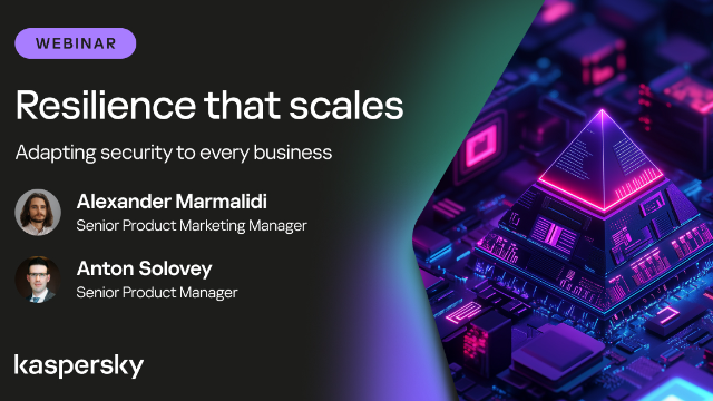 Resilience that scales: Adapting security to every business
