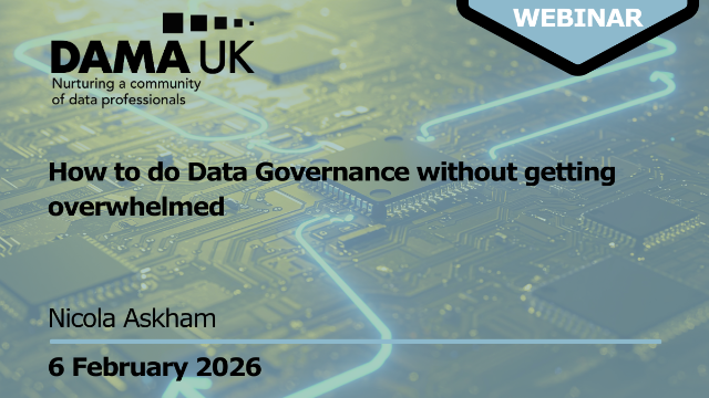 How to do Data Governance without getting overwhelmed