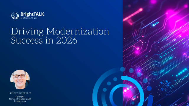 Driving Modernization Success in 2026