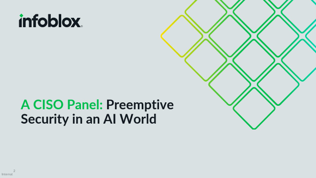 A CISO Panel: Preemptive Security in an AI World