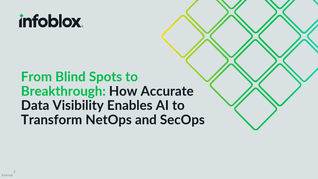 From Blind Spots to Breakthrough: How Accurate Data Visibility Enables AI to Transform NetOps and SecOps