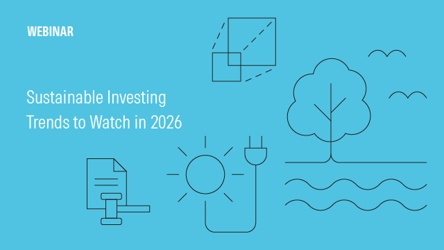 Sustainable Investing Trends to Watch 2026 | Morningstar