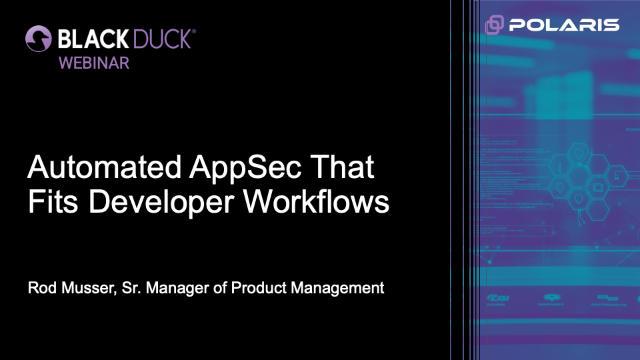 Automated AppSec That Fits Developer Workflows
