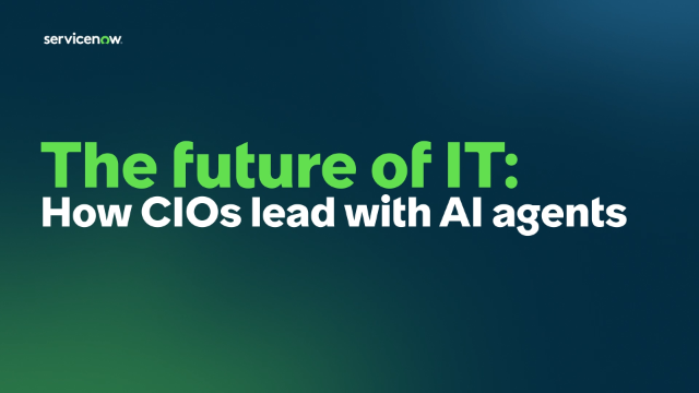 The future of IT: How CIOs lead with AI agents