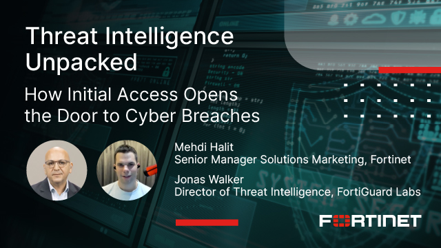 Threat Intelligence Unpacked Episode 1: How Initial Access Opens the Door to Cyber Breaches