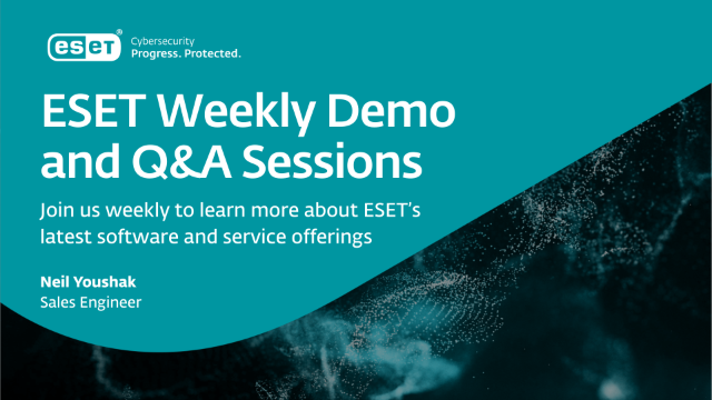 ESET PROTECT Complete Demo & Q&A