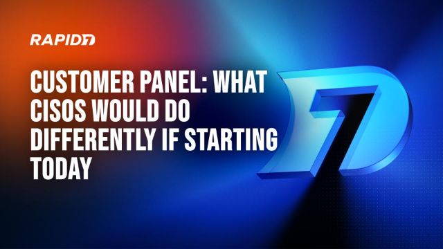 [NA] Customer Panel: What CISOs&hellip;
