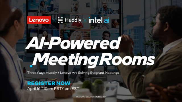 AI Powered Meeting Rooms: Three Ways Huddly + Lenovo Are Solving Stagnant Meetings