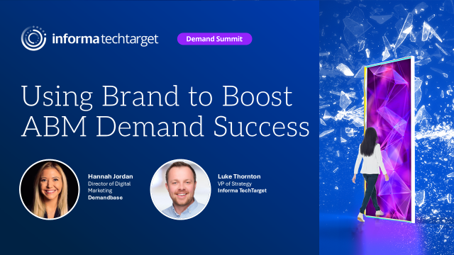 Using Brand to Boost ABM Demand Success