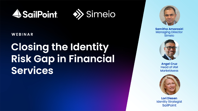 Closing the Identity Risk Gap in Financial Services