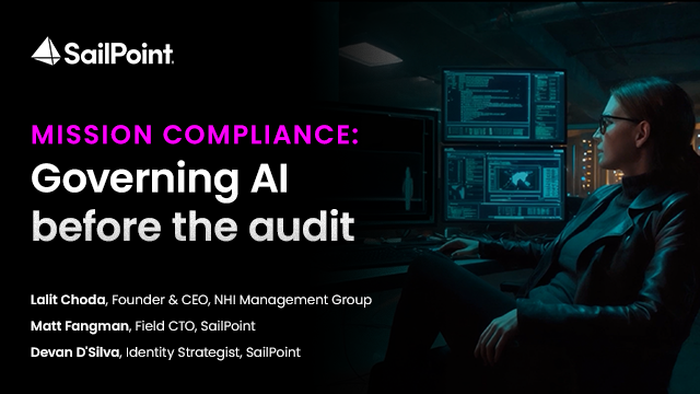 Mission compliance: Governing AI before the audit