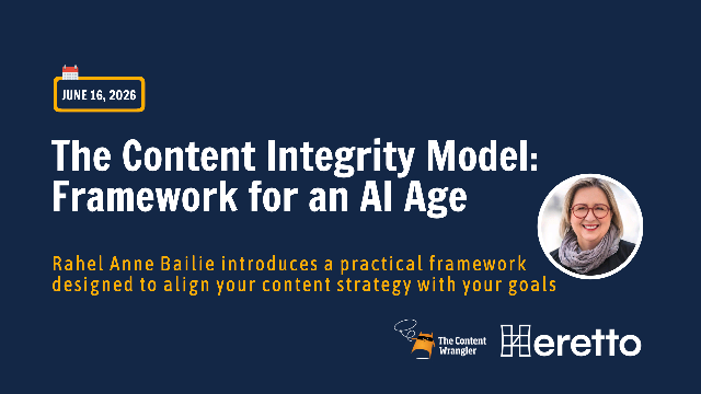 The Content Integrity Model: Framework for an AI Age