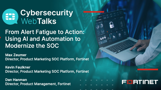 From Alert Fatigue to Action: Using AI and Automation to Modernize the SOC
