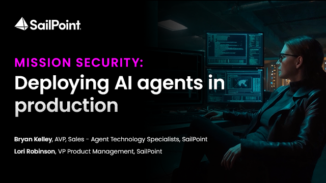 Mission security: Deploying AI agents in production