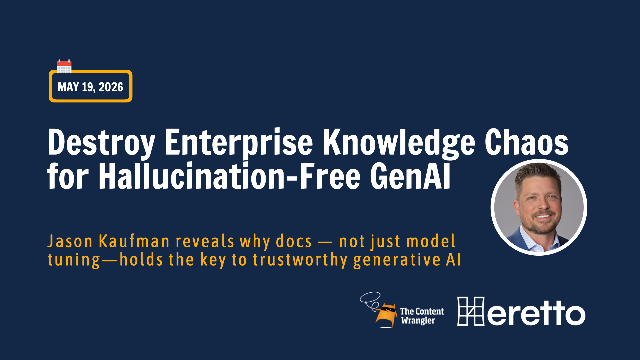 Destroy Enterprise Knowledge Chaos for Hallucination-Free GenAI