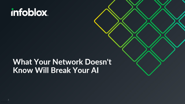 What Your Network Doesn't Know Will Break Your AI