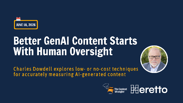 Better GenAI Content Starts With Human Oversight