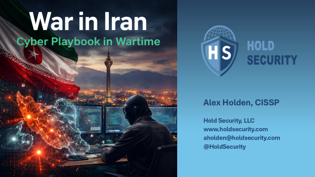 War in Iran: Cyber Playbook in Wartime