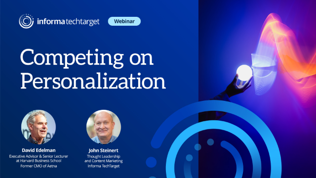 Competing on Personalization