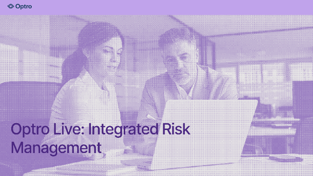 Optro Live: Integrated Risk Management