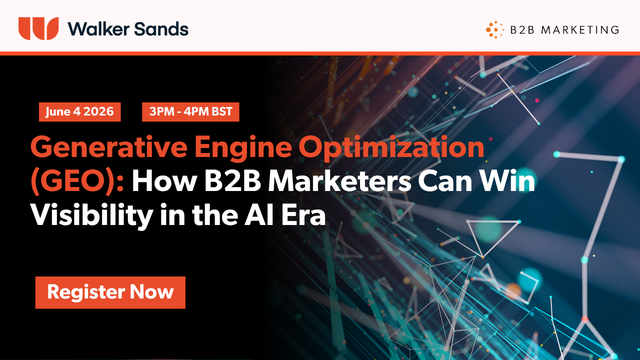 Generative Engine Optimization (GEO): How B2B Marketers Can Win Visibility in the AI Era