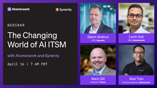 The Changing World of AI ITSM