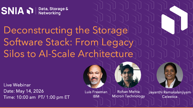 Deconstructing the Storage Software Stack: From Legacy Silos to AI-Scale Architecture