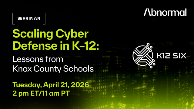 Scaling Cyber Defense in K–12: Lessons from Knox County Schools