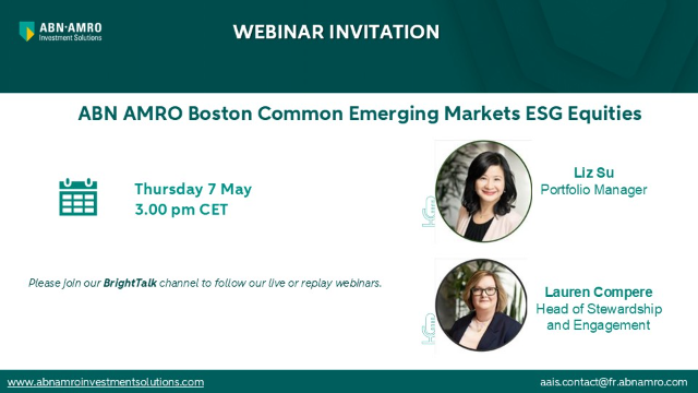Q1 2026 review - ABN AMRO Boston Common Emerging Markets ESG Equities