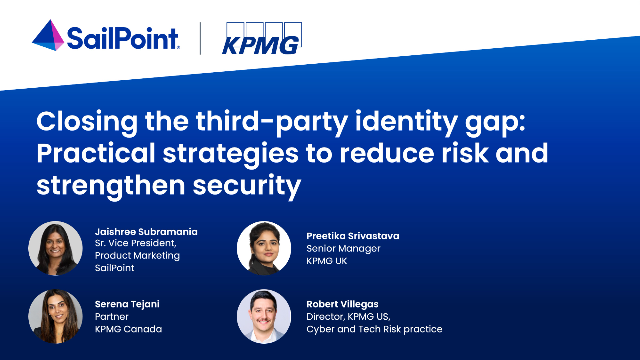 Closing the third-party identity gap: Practical strategies to reduce risk and strengthen security