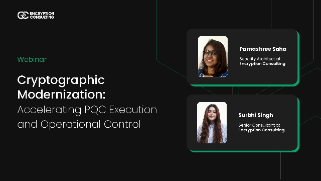 Cryptographic Modernization: Accelerating PQC Execution and Operational Control