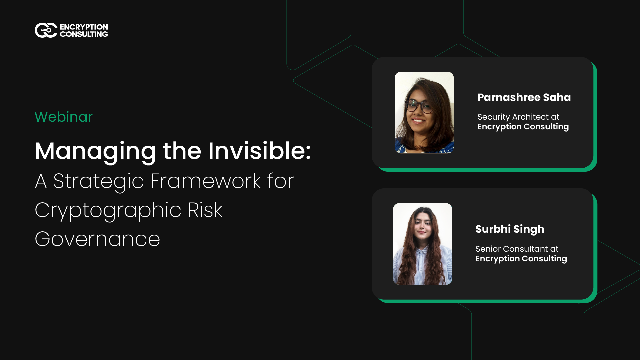 Managing the Invisible: A Strategic Framework for Cryptographic Risk Governance